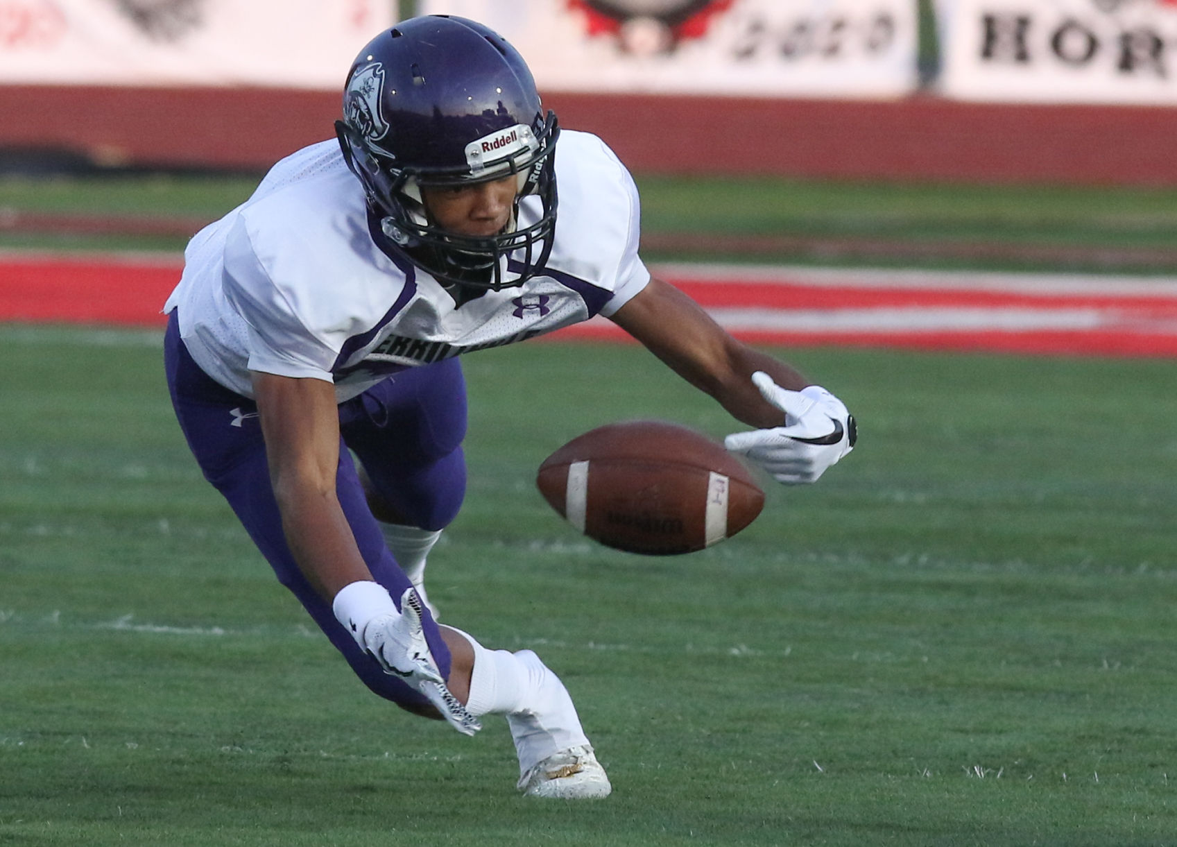 Prep football - Merrillville at Crown Point